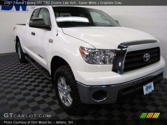 2007 Toyota Tundra SR5 TRD Double Cab 4x4 in Super White
