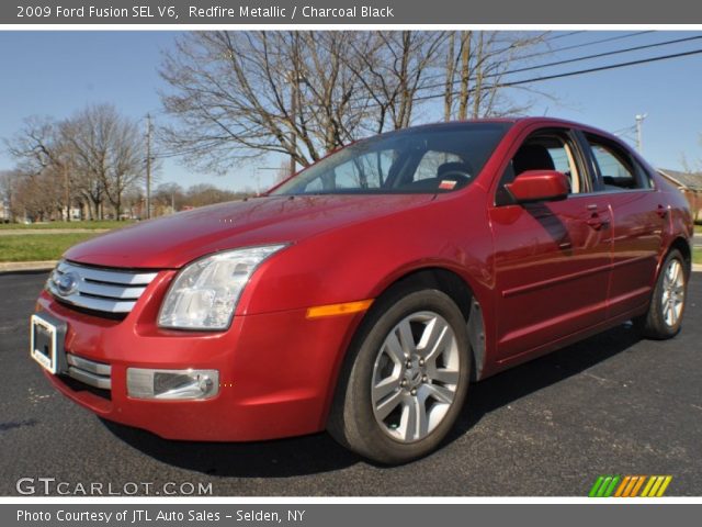 2009 Ford Fusion SEL V6 in Redfire Metallic