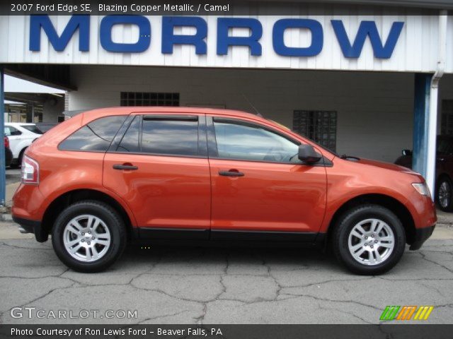 2007 Ford Edge SE in Blazing Copper Metallic