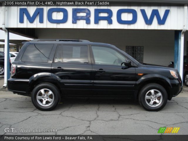 2006 Honda Pilot EX-L 4WD in Nighthawk Black Pearl