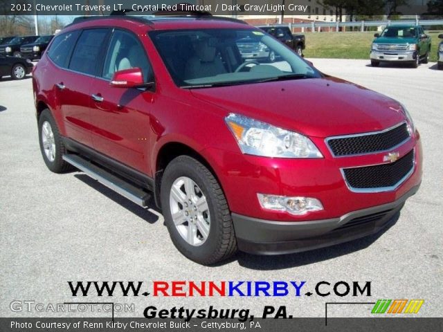 2012 Chevrolet Traverse LT in Crystal Red Tintcoat