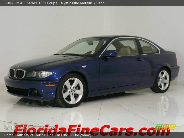 2004 BMW 3 Series 325i Coupe in Mystic Blue Metallic