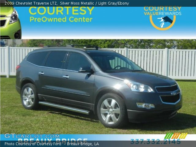 2009 Chevrolet Traverse LTZ in Silver Moss Metallic
