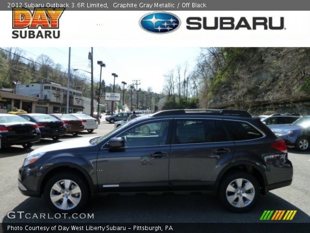 2012 Subaru Outback 3.6R Limited in Graphite Gray Metallic