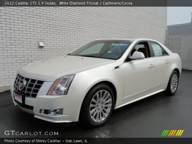 2012 Cadillac CTS 3.6 Sedan in White Diamond Tricoat