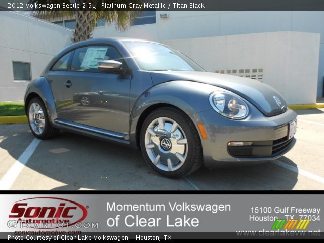 2012 Volkswagen Beetle 2.5L in Platinum Gray Metallic