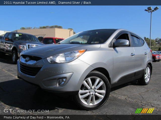 2011 Hyundai Tucson Limited AWD in Diamond Silver