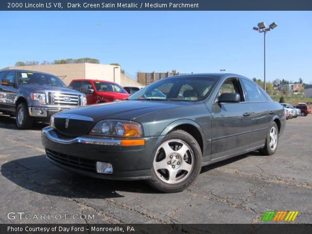 2000 Lincoln LS V8 in Dark Green Satin Metallic