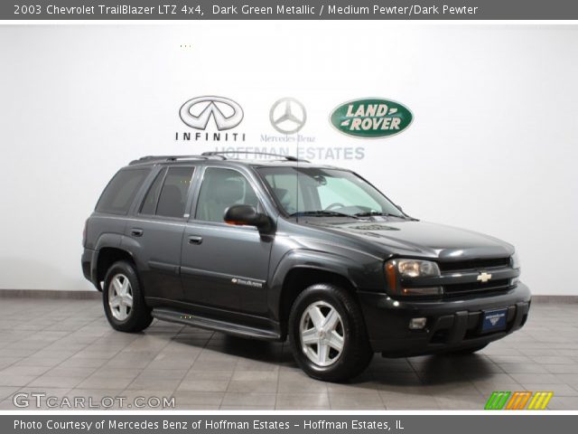 2003 Chevrolet TrailBlazer LTZ 4x4 in Dark Green Metallic