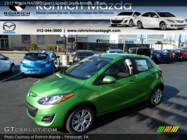 2012 Mazda MAZDA2 Sport in Spirted Green Metallic