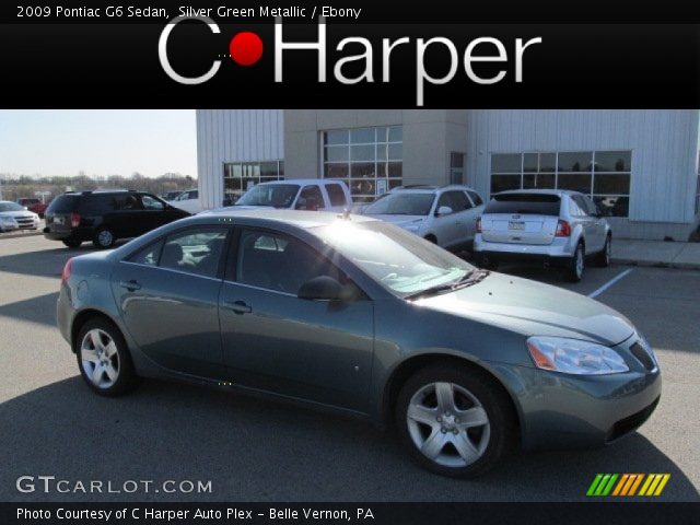 2009 Pontiac G6 Sedan in Silver Green Metallic