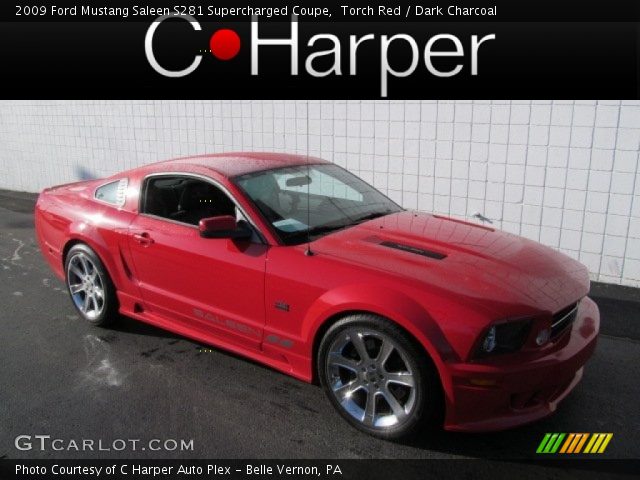 2009 Ford Mustang Saleen S281 Supercharged Coupe in Torch Red