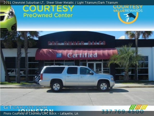 2011 Chevrolet Suburban LT in Sheer Silver Metallic