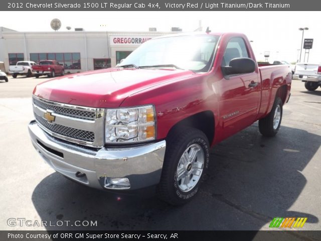 2012 Chevrolet Silverado 1500 LT Regular Cab 4x4 in Victory Red