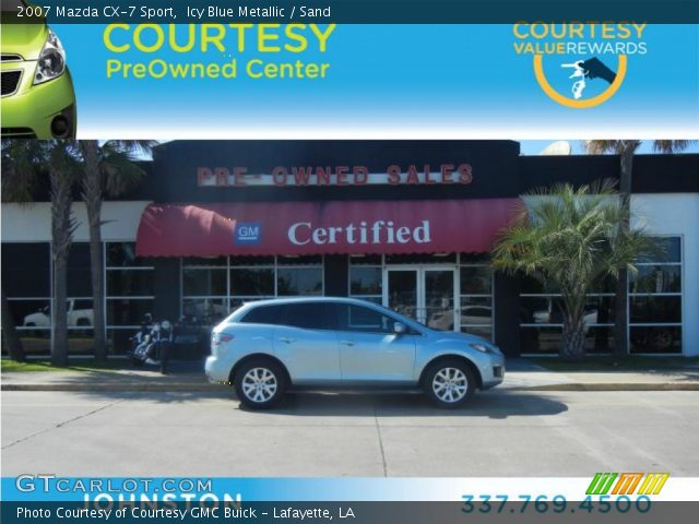 2007 Mazda CX-7 Sport in Icy Blue Metallic