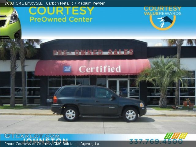2003 GMC Envoy SLE in Carbon Metallic