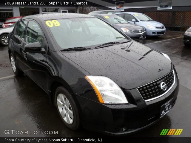 2009 Nissan Sentra 2.0 in Super Black