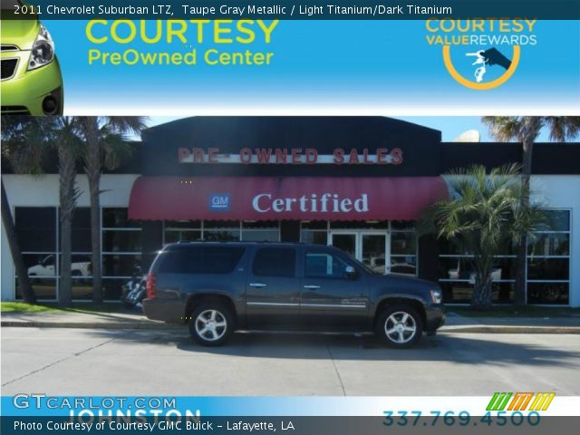 2011 Chevrolet Suburban LTZ in Taupe Gray Metallic