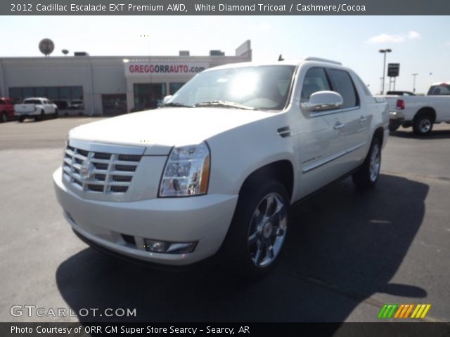 2012 Cadillac Escalade EXT Premium AWD in White Diamond Tricoat