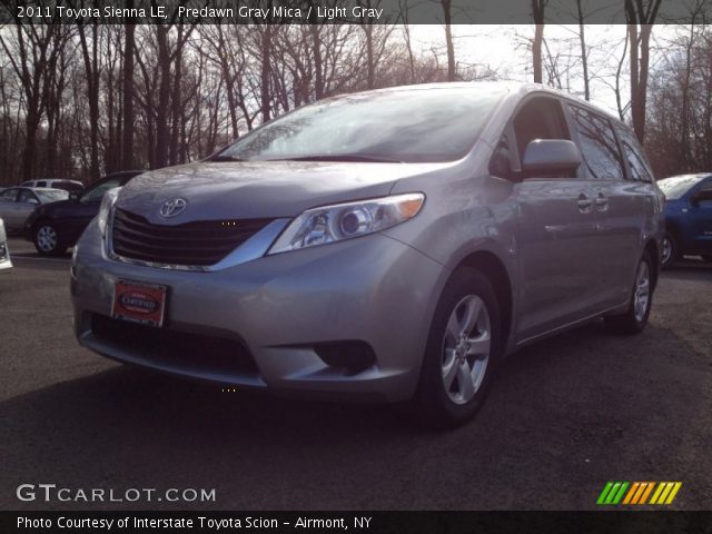 2011 Toyota Sienna LE in Predawn Gray Mica