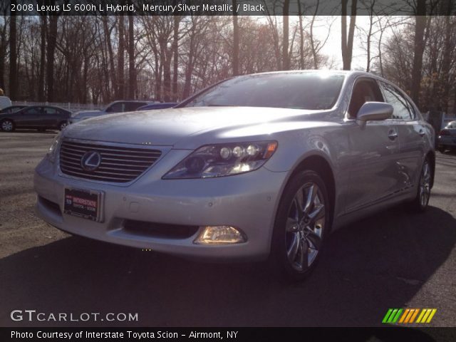 2008 Lexus LS 600h L Hybrid in Mercury Silver Metallic
