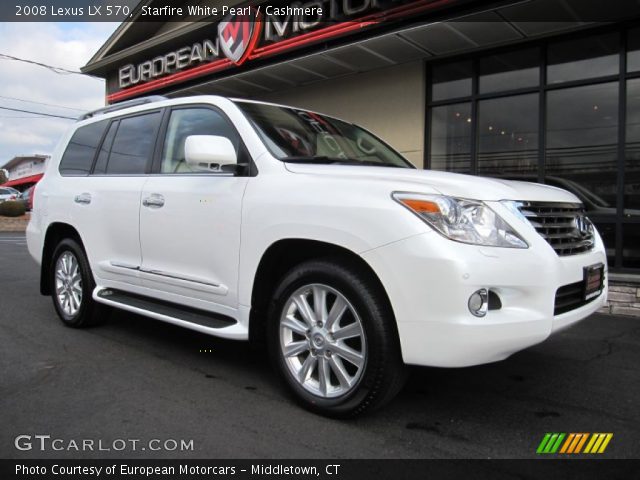 2008 Lexus LX 570 in Starfire White Pearl