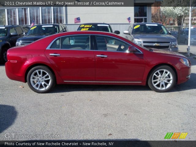 2011 Chevrolet Malibu LTZ in Red Jewel Tintcoat