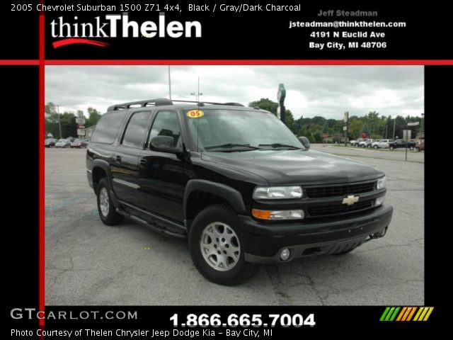 2005 Chevrolet Suburban 1500 Z71 4x4 in Black