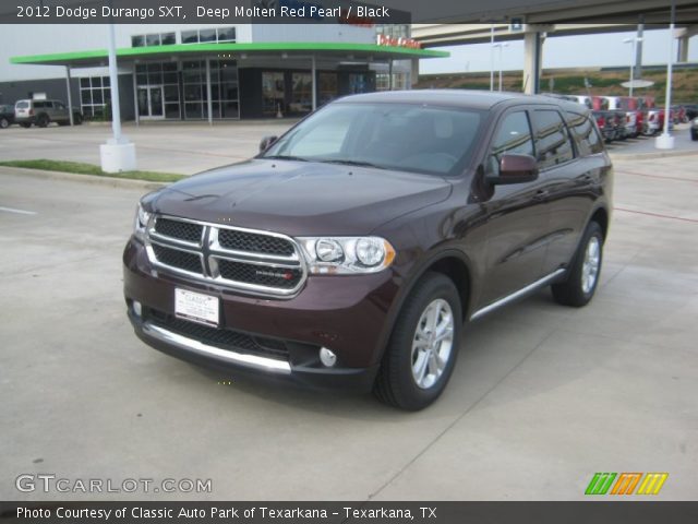 2012 Dodge Durango SXT in Deep Molten Red Pearl