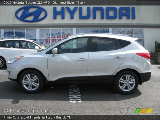 2012 Hyundai Tucson GLS AWD in Diamond Silver