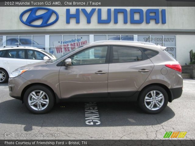 2012 Hyundai Tucson GLS AWD in Chai Bronze