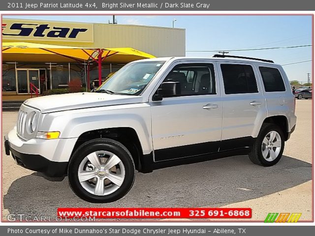 2011 Jeep Patriot Latitude 4x4 in Bright Silver Metallic