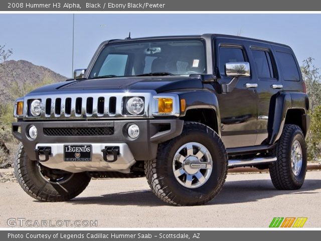 2008 Hummer H3 Alpha in Black