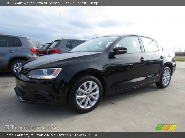 2012 Volkswagen Jetta SE Sedan in Black