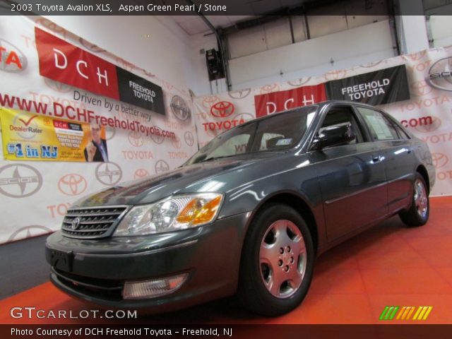 2003 Toyota Avalon XLS in Aspen Green Pearl