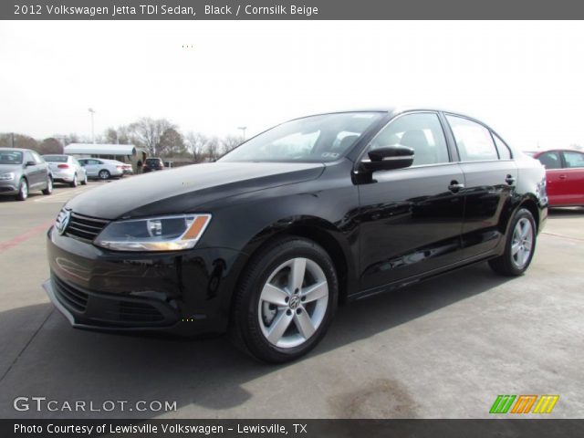 2012 Volkswagen Jetta TDI Sedan in Black