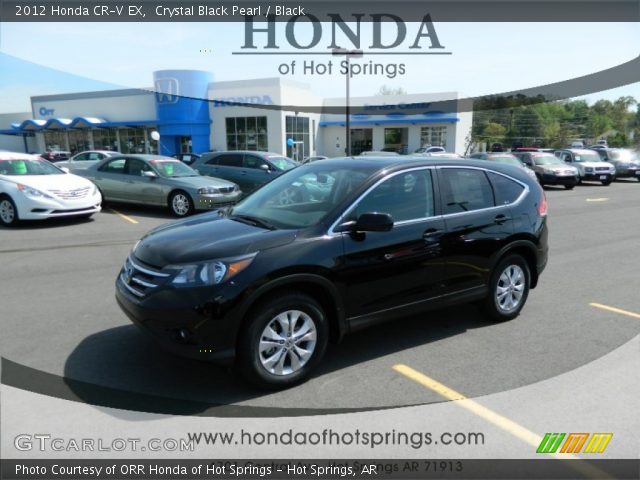 2012 Honda CR-V EX in Crystal Black Pearl