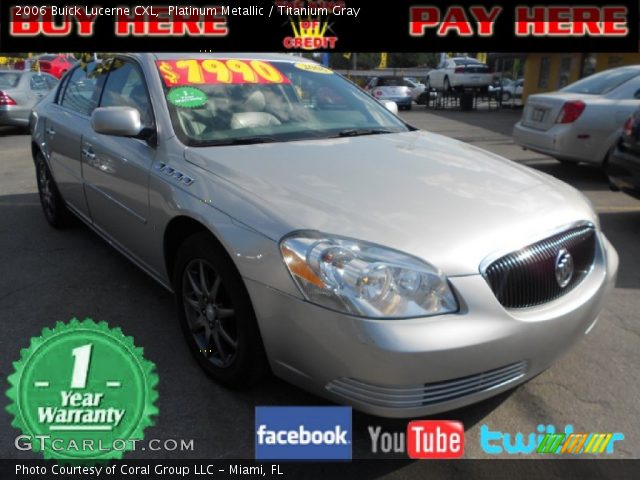 2006 Buick Lucerne CXL in Platinum Metallic