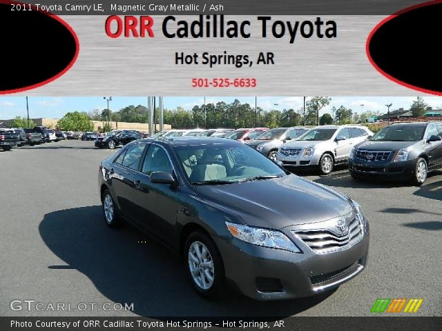 2011 Toyota Camry LE in Magnetic Gray Metallic