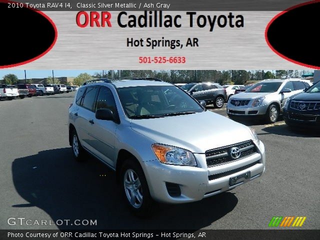 2010 Toyota RAV4 I4 in Classic Silver Metallic
