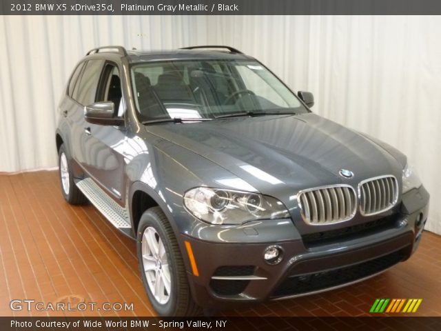 2012 BMW X5 xDrive35d in Platinum Gray Metallic