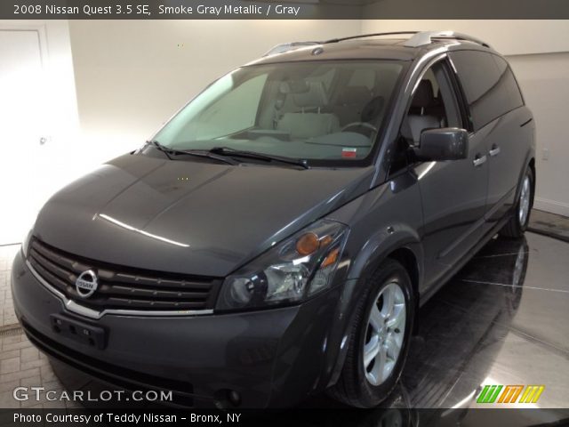 2008 Nissan Quest 3.5 SE in Smoke Gray Metallic