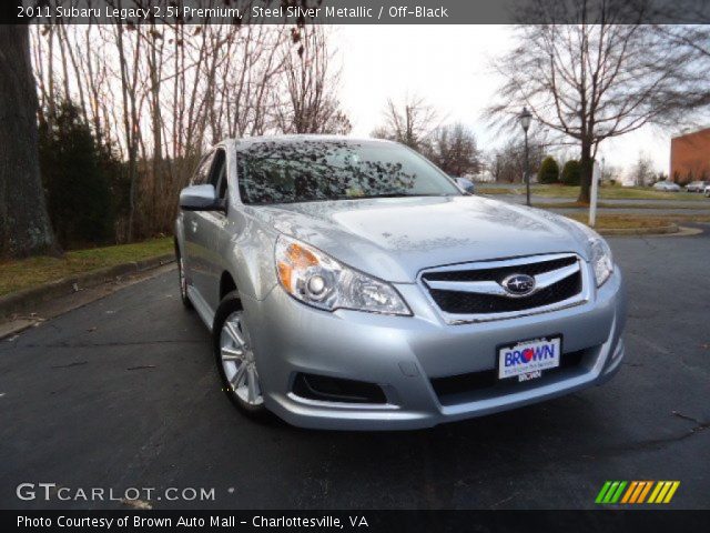2011 Subaru Legacy 2.5i Premium in Steel Silver Metallic