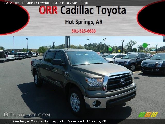 2012 Toyota Tundra CrewMax in Pyrite Mica