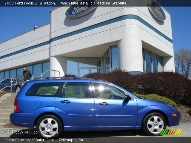 2003 Ford Focus ZTW Wagon in French Blue Metallic