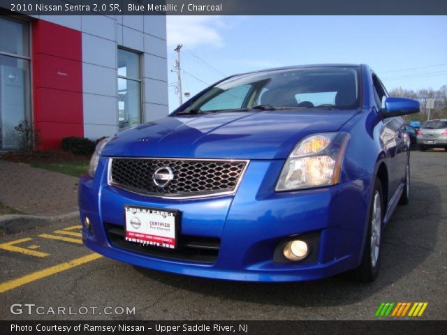 2010 Nissan Sentra 2.0 SR in Blue Metallic