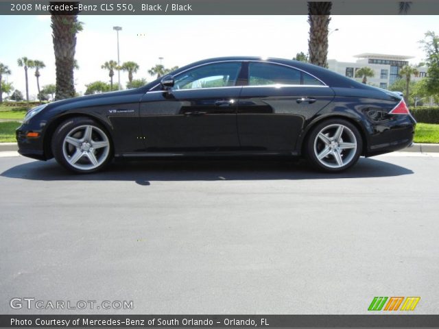 2008 Mercedes-Benz CLS 550 in Black