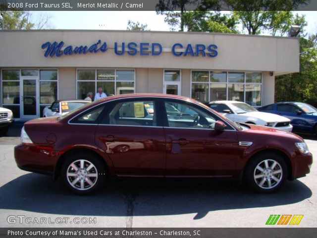 2008 Ford Taurus SEL in Merlot Metallic