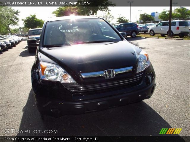 2009 Honda CR-V EX in Crystal Black Pearl