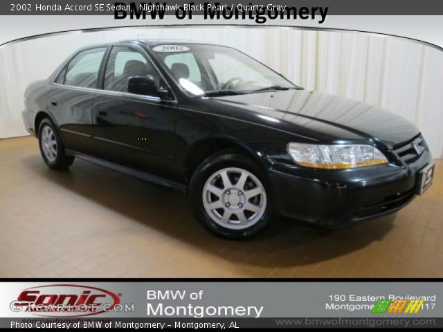 2002 Honda Accord SE Sedan in Nighthawk Black Pearl